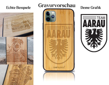 INDIVIDUELL iPhone 11 Pro Max Bambus-Kunststoff